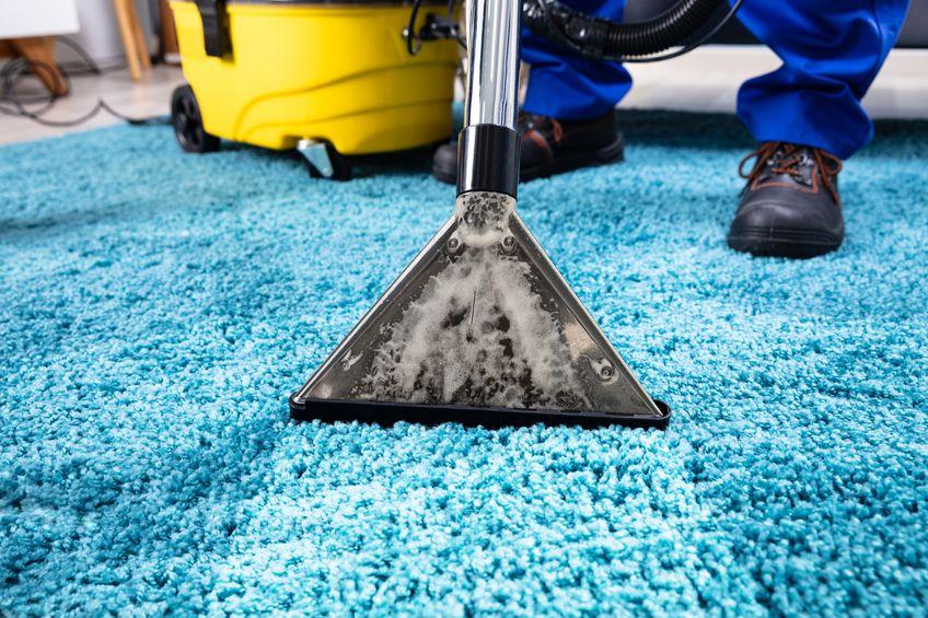 Vacuum Cleaner On Carpet