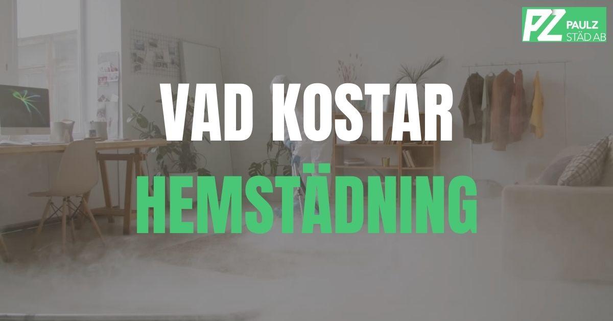 Vad Kostar Hemstädning