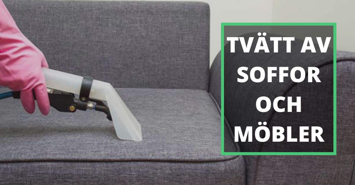 Tvätt av Soffor och Möbler