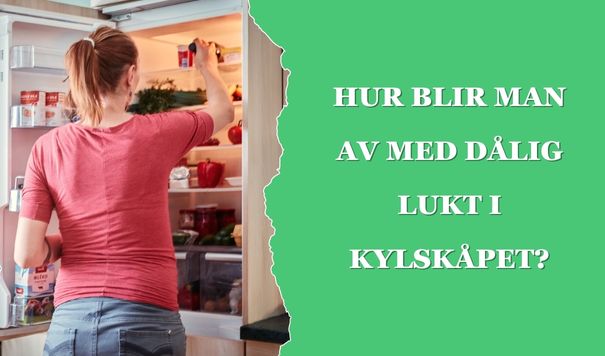 Hur blir man av med dålig lukt i kylskåpet