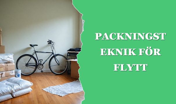 Packningsteknik för flytt